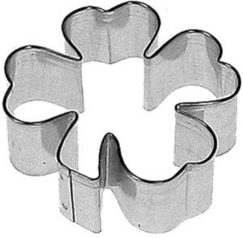 4 Leaf Clover Cookie Cutter - Click Image to Close